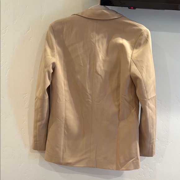 Women's Tan Blazer - Picture 3 of 7